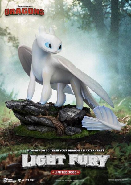 Statuette Dragons 3 Master Craft Furie Lumineuse 29 cm