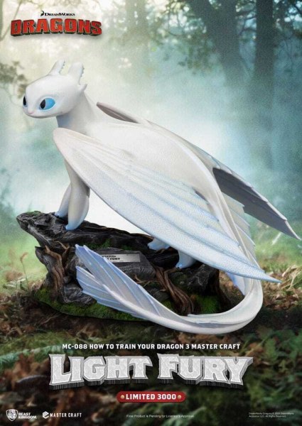 Statuette Dragons 3 Master Craft Furie Lumineuse 29 cm