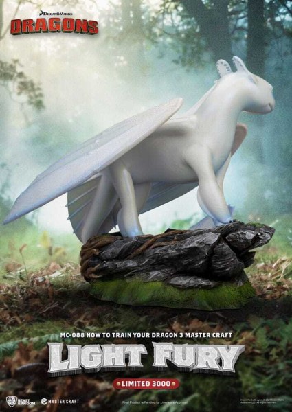 Statuette Dragons 3 Master Craft Furie Lumineuse 29 cm