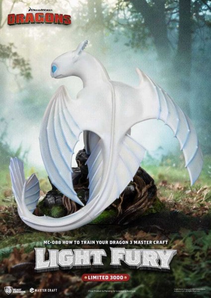 Statuette Dragons 3 Master Craft Furie Lumineuse 29 cm