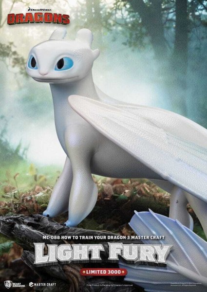 Statuette Dragons 3 Master Craft Furie Lumineuse 29 cm