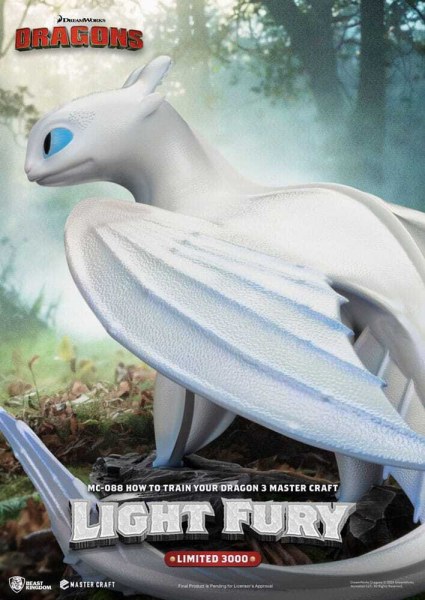 Statuette Dragons 3 Master Craft Furie Lumineuse 29 cm