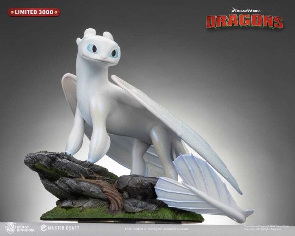 Statuette Dragons 3 Master Craft Furie Lumineuse 29 cm