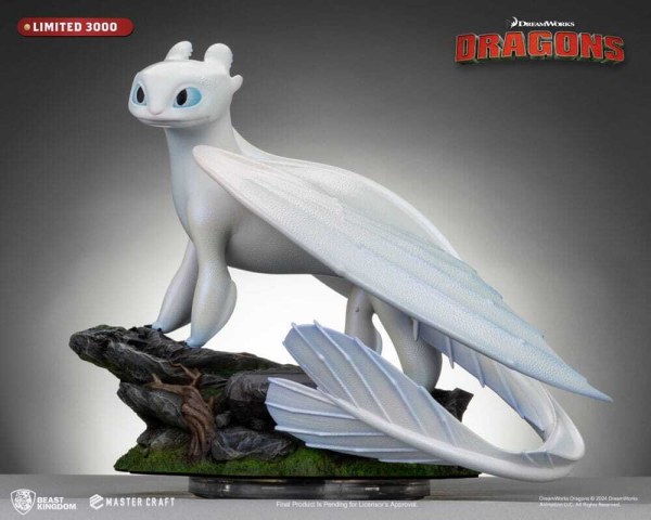 Statuette Dragons 3 Master Craft Furie Lumineuse 29 cm