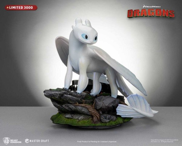 Statuette Dragons 3 Master Craft Furie Lumineuse 29 cm