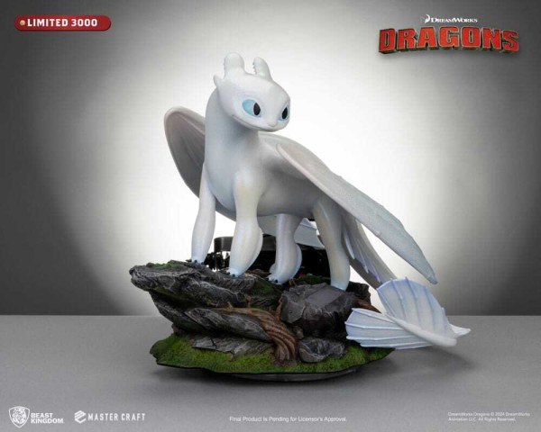 Statuette Dragons 3 Master Craft Furie Lumineuse 29 cm