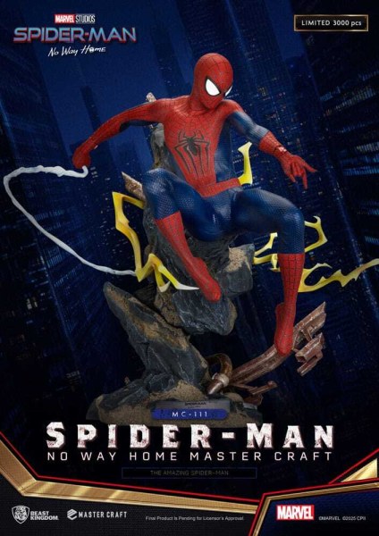 Statuette Spider-Man : No Way Home Master Craft The Amazing Spider-Man 35 cm