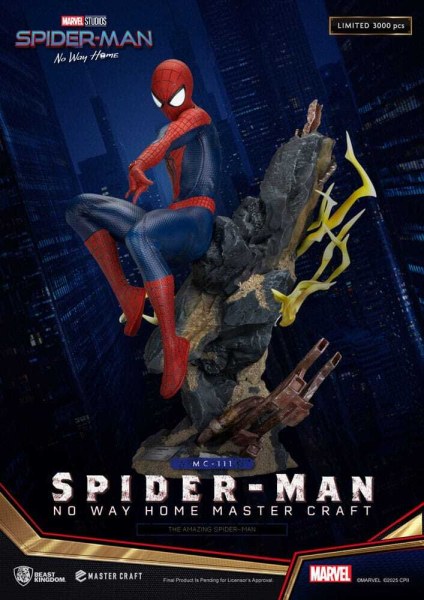 Statuette Spider-Man : No Way Home Master Craft The Amazing Spider-Man 35 cm