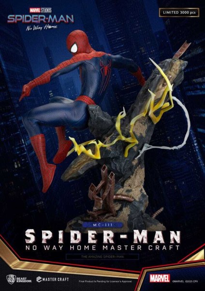 Statuette Spider-Man : No Way Home Master Craft The Amazing Spider-Man 35 cm