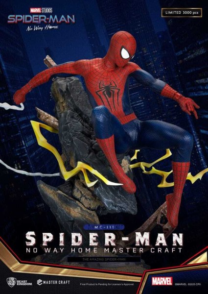 Statuette Spider-Man : No Way Home Master Craft The Amazing Spider-Man 35 cm