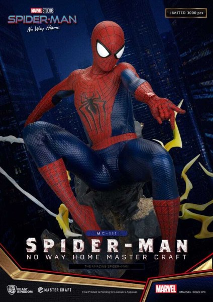 Statuette Spider-Man : No Way Home Master Craft The Amazing Spider-Man 35 cm