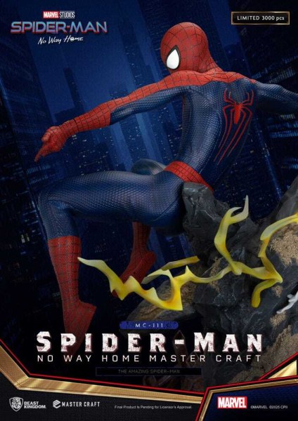 Statuette Spider-Man : No Way Home Master Craft The Amazing Spider-Man 35 cm