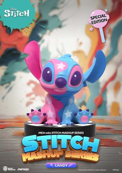 Lilo & Stitch Mini Egg Attack Blind Box Assortiment de figurines Stitch Mashup Series 10 cm
