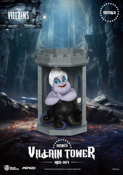 Assortiment de figurines Disney Villains Mini Egg Attack Villain Tower Blind Box Series 12 cm