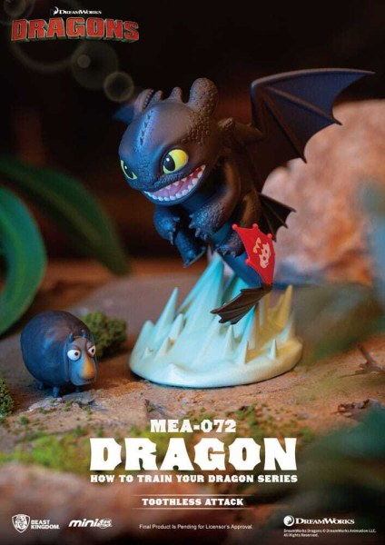 Assortiment de figurines Dragons Mini Egg Attack Blind Box Series 10 cm