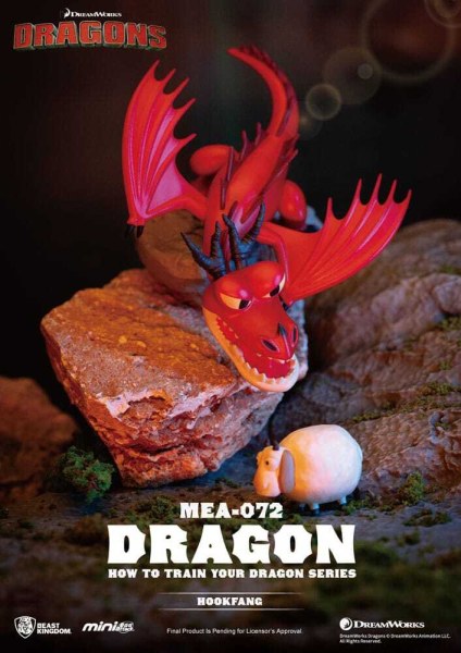 Assortiment de figurines Dragons Mini Egg Attack Blind Box Series 10 cm