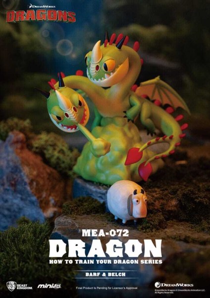 Assortiment de figurines Dragons Mini Egg Attack Blind Box Series 10 cm