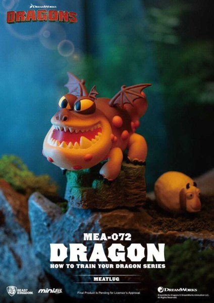 Assortiment de figurines Dragons Mini Egg Attack Blind Box Series 10 cm