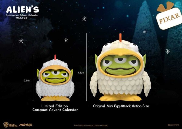 Calendrier de l'Avent Toy Story Mini Egg Attack Alien's Celebration