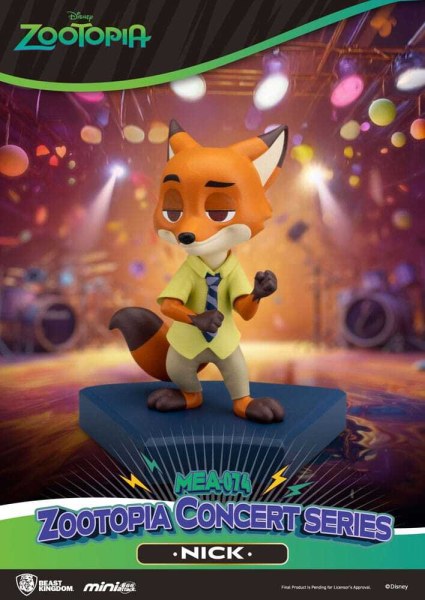 Assortiment de figurines Zootopia Mini Egg Attack Blind Box Concert Series 8 cm