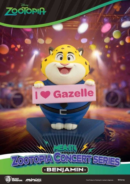Assortiment de figurines Zootopia Mini Egg Attack Blind Box Concert Series 8 cm