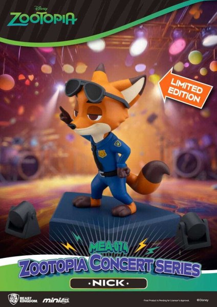Assortiment de figurines Zootopia Mini Egg Attack Blind Box Concert Series 8 cm
