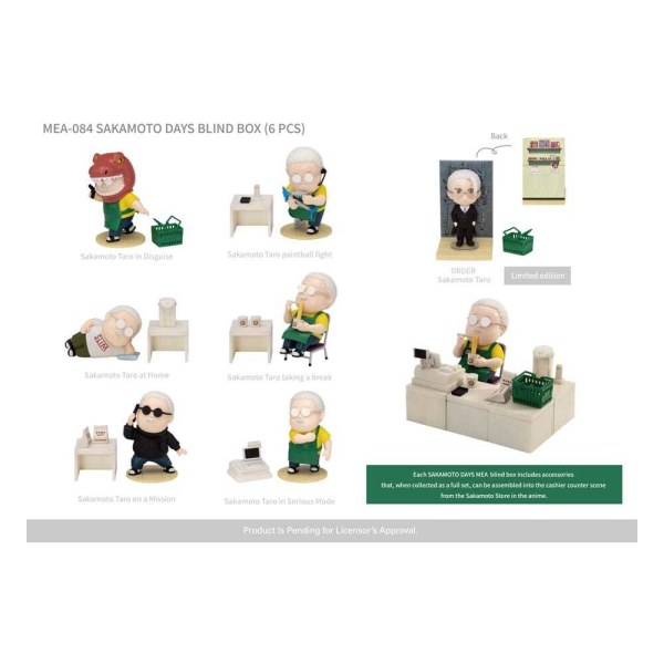 Sakamoto Nichijou Store Series Figurines Sakamoto Taro Boîte aveugle