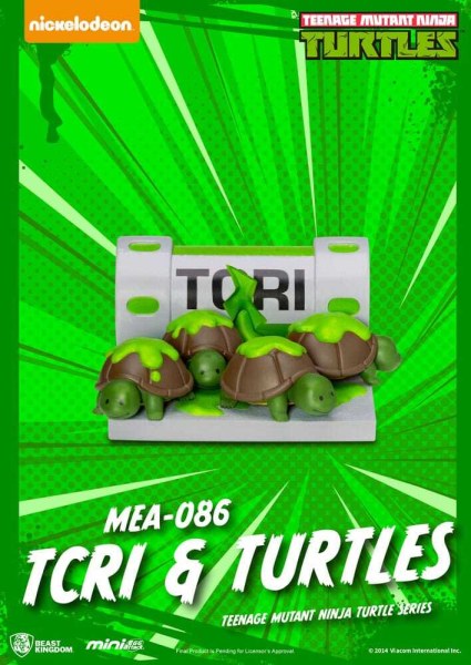 Assortiment de figurines Tortues Ninja Mini Egg Attack Blind Box Series 12 cm
