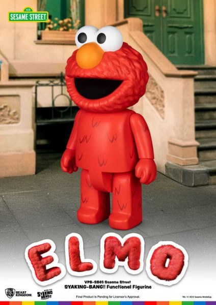 Sesame Street Tirelire en Vinyle Siaking Bang Elmo 47 cm