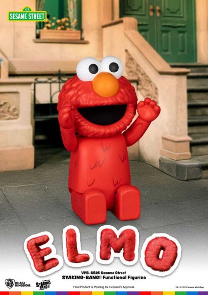 Sesame Street Tirelire en Vinyle Siaking Bang Elmo 47 cm