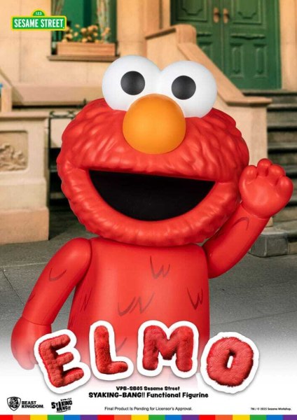 Sesame Street Tirelire en Vinyle Siaking Bang Elmo 47 cm