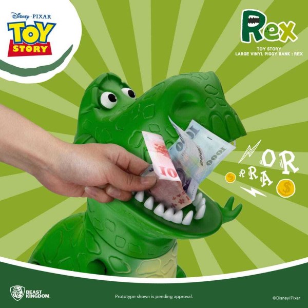 Tirelire Toy Story Tirelire Rex 46 cm