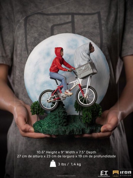 ET l'extraterrestre Statuette 1/10 Art Scale Deluxe ET & Elliot 27 cm
