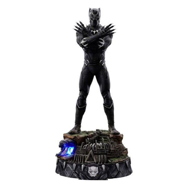 Statuette The Infinity Saga Art Scale 1/10 Black Panther Deluxe 25 cm