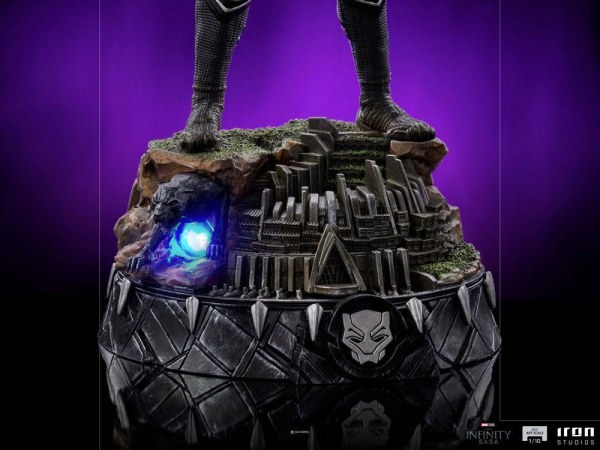 Statuette The Infinity Saga Art Scale 1/10 Black Panther Deluxe 25 cm
