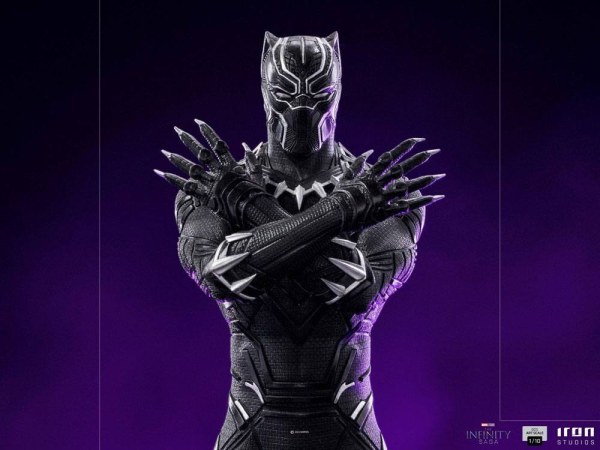 Statuette The Infinity Saga Art Scale 1/10 Black Panther Deluxe 25 cm