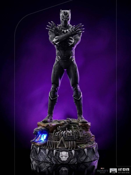 Statuette The Infinity Saga Art Scale 1/10 Black Panther Deluxe 25 cm