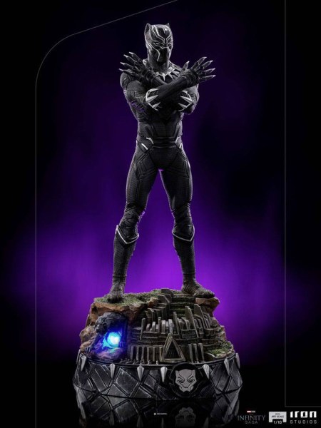 Statuette The Infinity Saga Art Scale 1/10 Black Panther Deluxe 25 cm