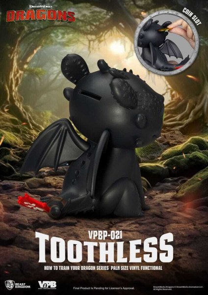 Dragons Piggy Bank tirelire Krokmou 12 cm