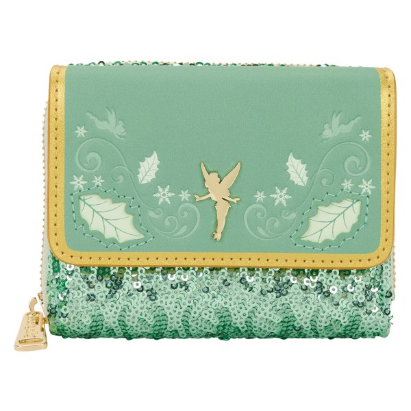 Portefeuille à trois volets Fée Clochette de Noël - DISNEY LOUNGEFLY