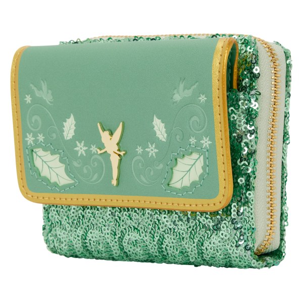 Portefeuille à trois volets Fée Clochette de Noël - DISNEY LOUNGEFLY