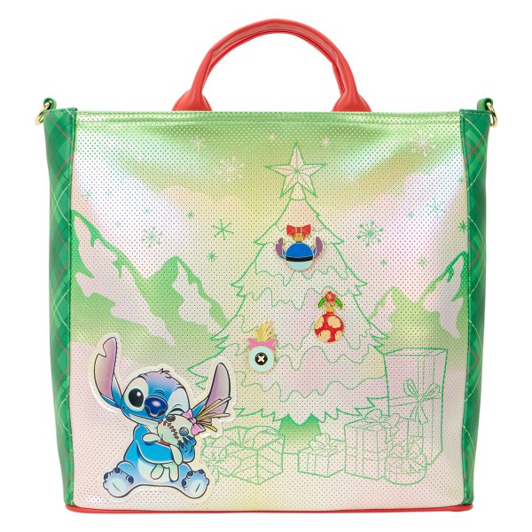 TOTE BAG LILO ET STITCH DE NOEL - DISNEY LOUNGEFLY