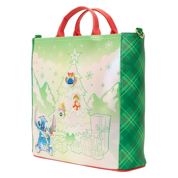 TOTE BAG LILO ET STITCH DE NOEL - DISNEY LOUNGEFLY