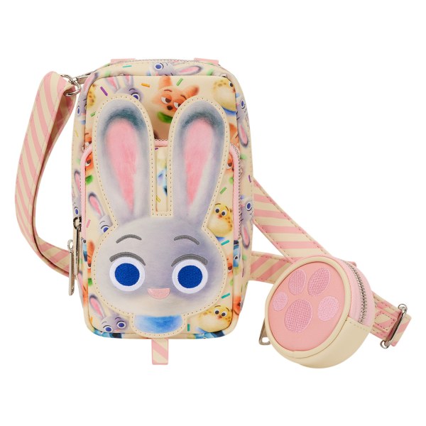 SAC A BANDOULIÈRE POUR TÉLÉPHONE  AVEC PORTE-MONNAIE ZOOTOPIA 2 - DISNEY LOUNGEFLY