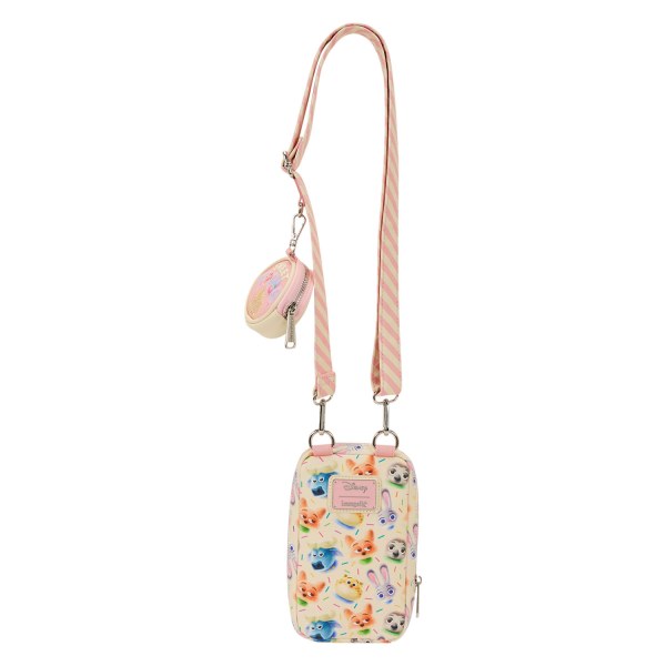 SAC A BANDOULIÈRE POUR TÉLÉPHONE  AVEC PORTE-MONNAIE ZOOTOPIA 2 - DISNEY LOUNGEFLY