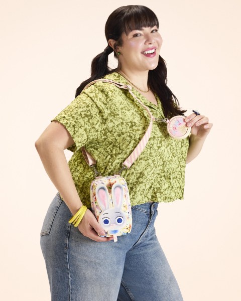 SAC A BANDOULIÈRE POUR TÉLÉPHONE  AVEC PORTE-MONNAIE ZOOTOPIA 2 - DISNEY LOUNGEFLY