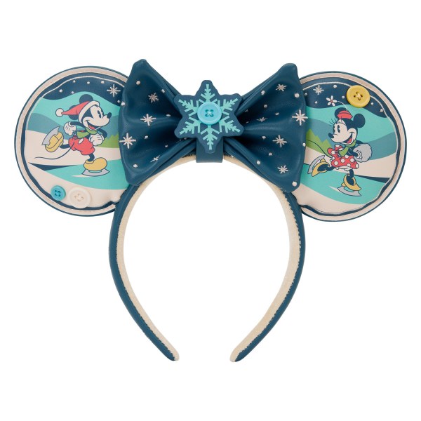 SERRE TETE MICKEY ET MINNIE DE NOEL - DISNEY LOUNGEFLY