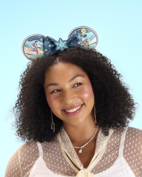 SERRE TETE MICKEY ET MINNIE DE NOEL - DISNEY LOUNGEFLY