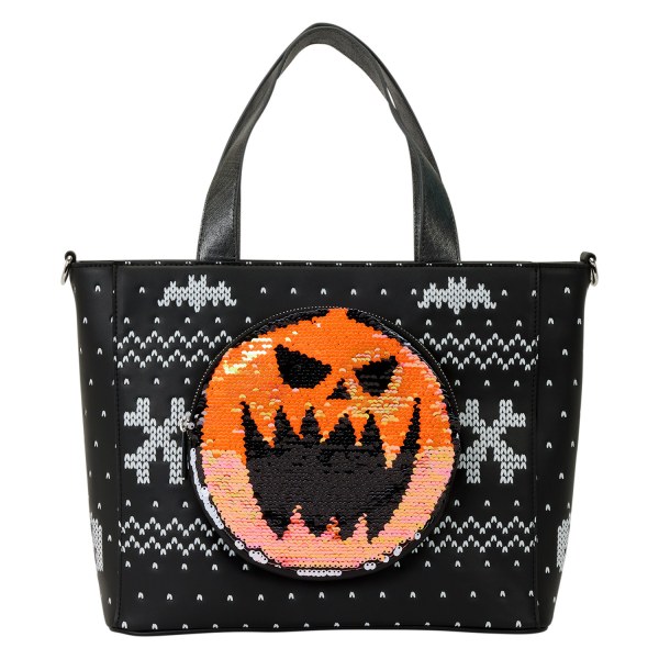 SAC TOTE AVEC PORTE MONNAIE JACK - DISNEY LOUNGEFLY L'ÉTRANGE NOËL DE MONSIEUR JACK