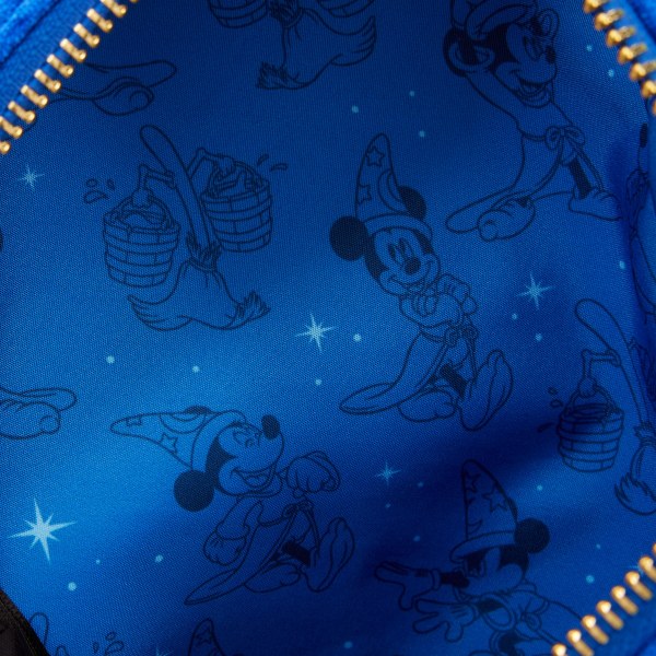 Sac Bandoulière à l'effigie du chapeau de sorcier Mickey Mouse de Fantasia - DISNEY LOUNGEFLY